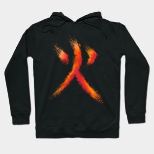 Fire Kanji Hoodie